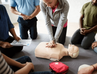 Providing pre-medical first aid