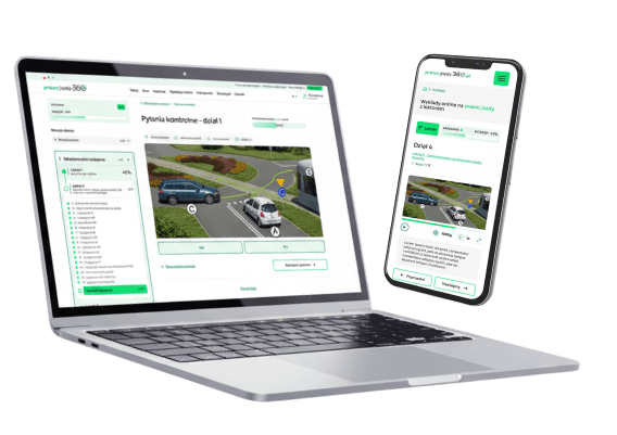 Online theoretical driving course – on computer and phone with prawo-jazdy-360