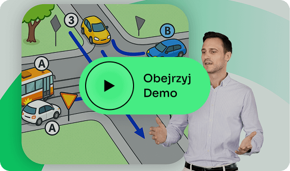 Online theoretical driving course for the driving license